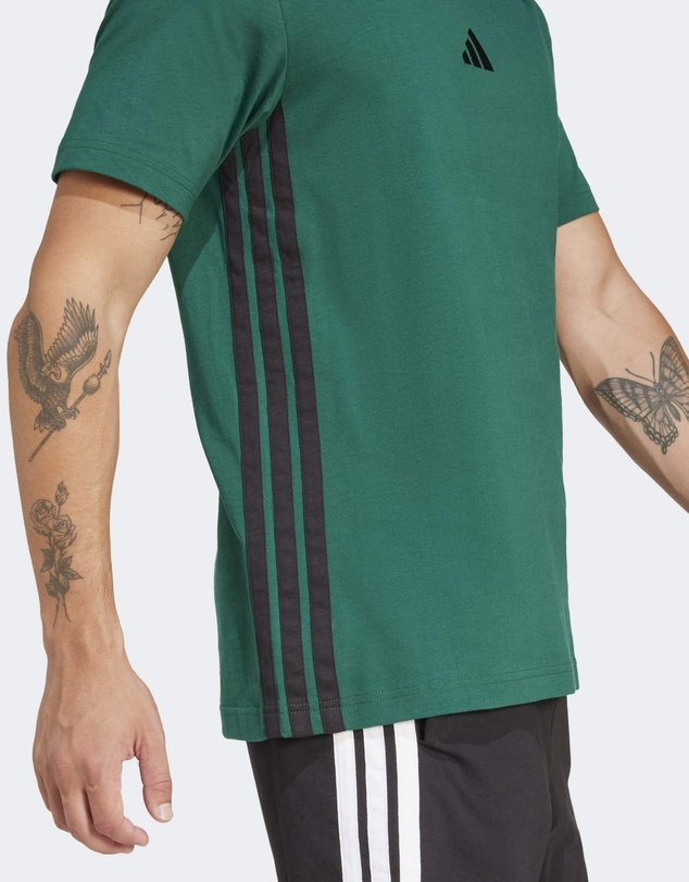adidas Sportswear - Essentials 3-Stripes Single Jersey Tee Mens