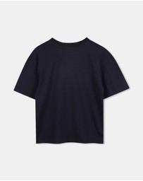 Marc Jacobs - Logo Script T-Shirt - Kids-Teens