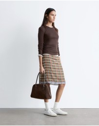 & Other Stories - Ribbed LS Top