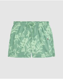 Tommy Hilfiger - Original Print Mid Length Swim Shorts