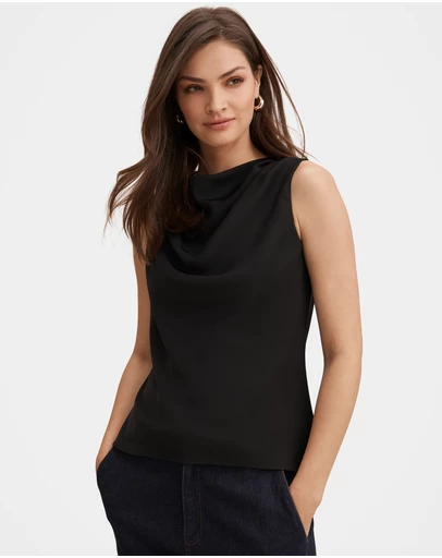 Forever New - Scout Sleeveless Drape Top
