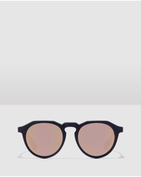 Hawkers Co - Black Rose gold Warwick Raw Sunglasses for Men and Women UV400