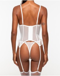 One Empire - Poppy White Bodysuit