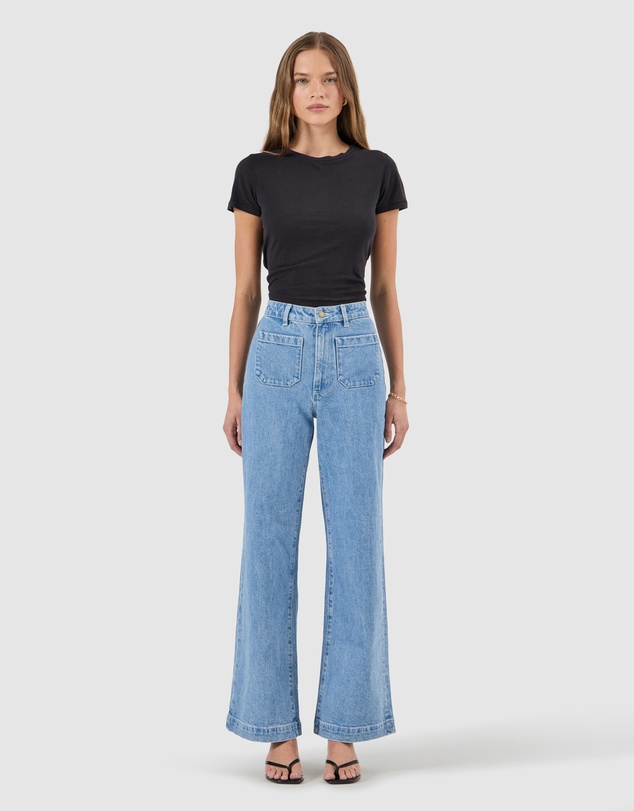 Rolla's - Sailor Jean Long - Lily Blue
