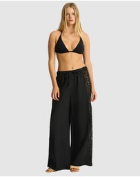 Sea Level Australia - Shore Linen Panelled Beach Pant
