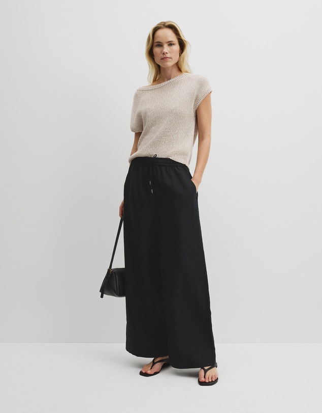 Country Road - Pull-on Linen Pant