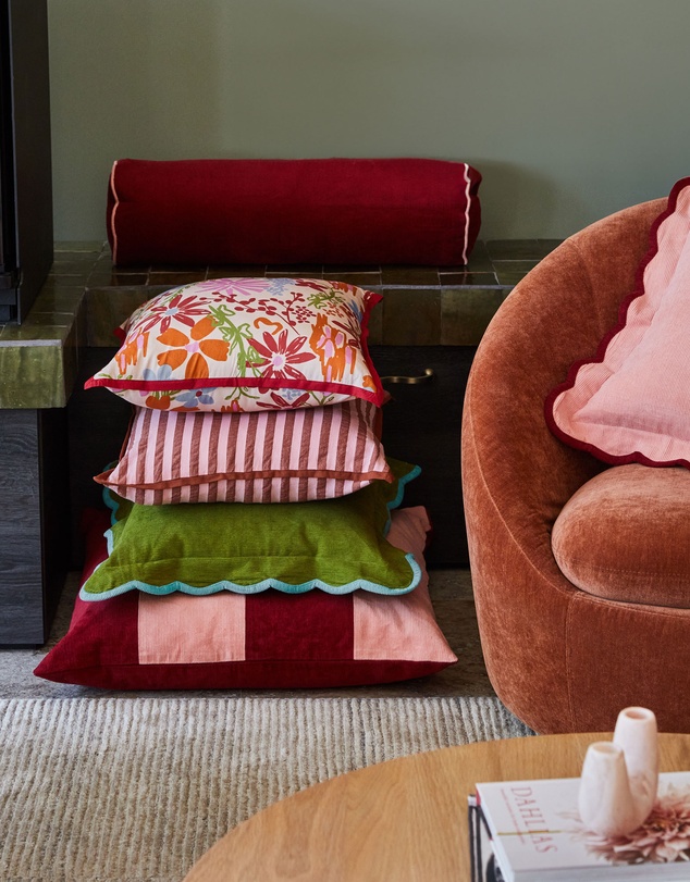 Mosey Me - Winter Garden Square Cushion Cover