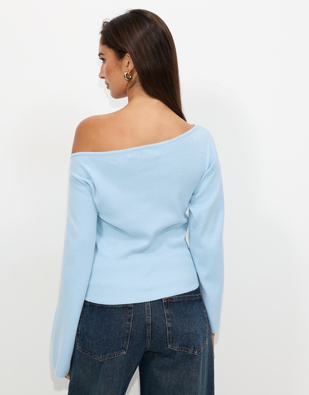 Dazie - Marnie Off The Shoulder Knit Top