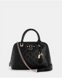 GUESS - Logo Dita Dome Satchel Bag