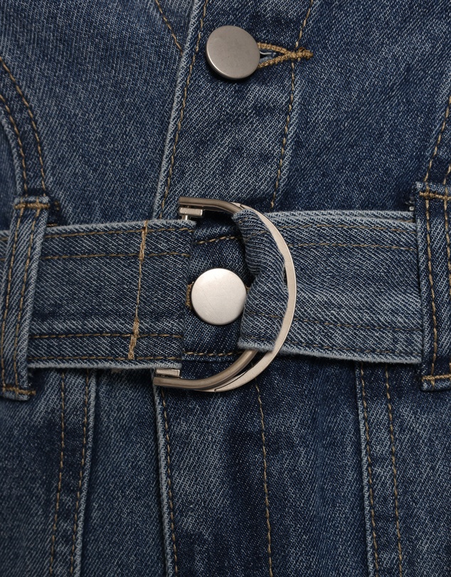 Petal & Pup - Brady Denim Playsuit - Blue