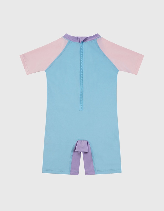 Aqua Blu Kids - Stepping Stones Short Sleeve Sunsuit