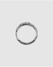 Haze & Glory - ICONIC EXCLUSIVE - Band Ring Men Serpent in 925 Sterling Silver