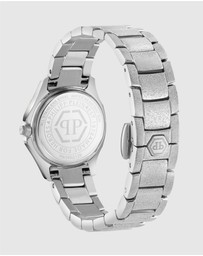 Philipp Plein - THE $PECTRE LADY MINI 23mm Silver-Tone Analogue
