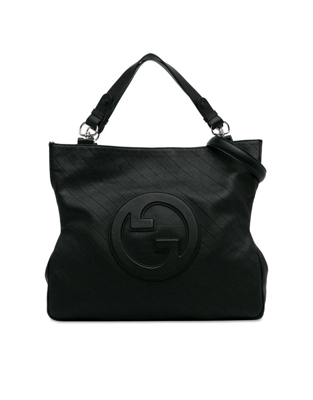 Pre-Loved by Azura Reborn - Pre-Loved gucci Leather Tote Bag with Top Handles