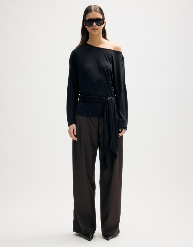 Minima Esenciales - Fia Batwing Tie Jersey Top
