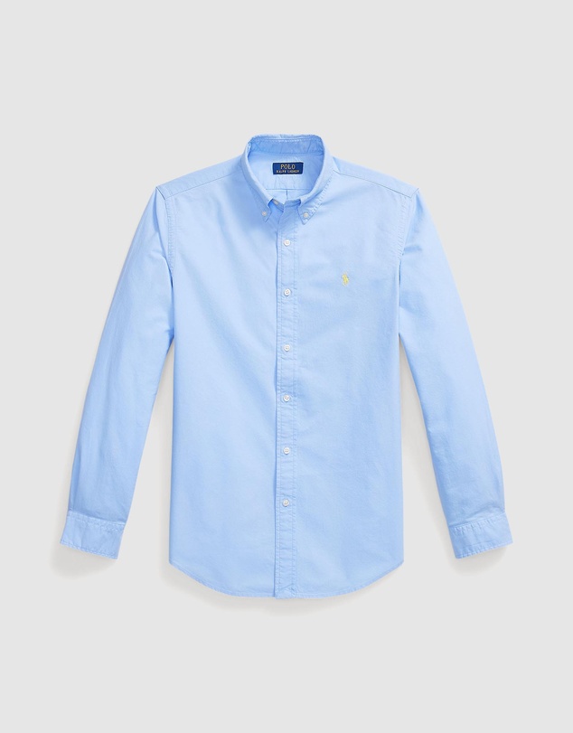 Polo Ralph Lauren - Custom Fit Garment-Dyed Oxford Shirt - ICONIC EXCLUSIVE