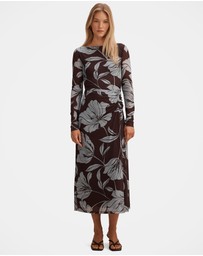 Forever New - Shelley Gathered Jersey Midi Dress