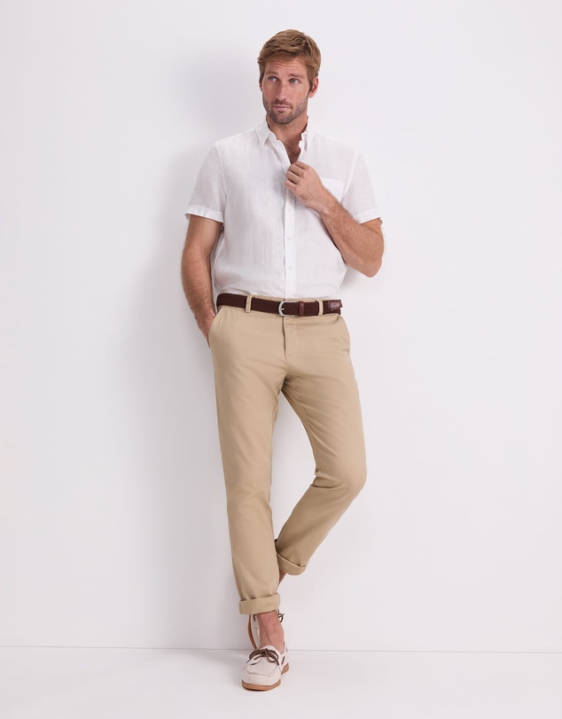 Sportscraft - Short Sleeve Linen Shirt