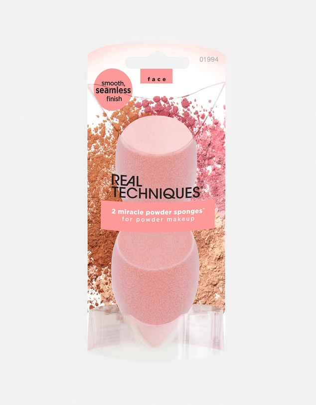 Real Techniques - Miracle Powder Sponge 2 Pack