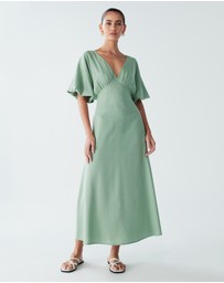 ST MRLO - Palm Midi Dress