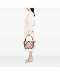 Pre-Loved by Azura Reborn - Pre-Loved Supernova Check Coated Canvas Tote
