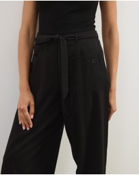 Atmos&Here - Esme Cotton Twill Pants