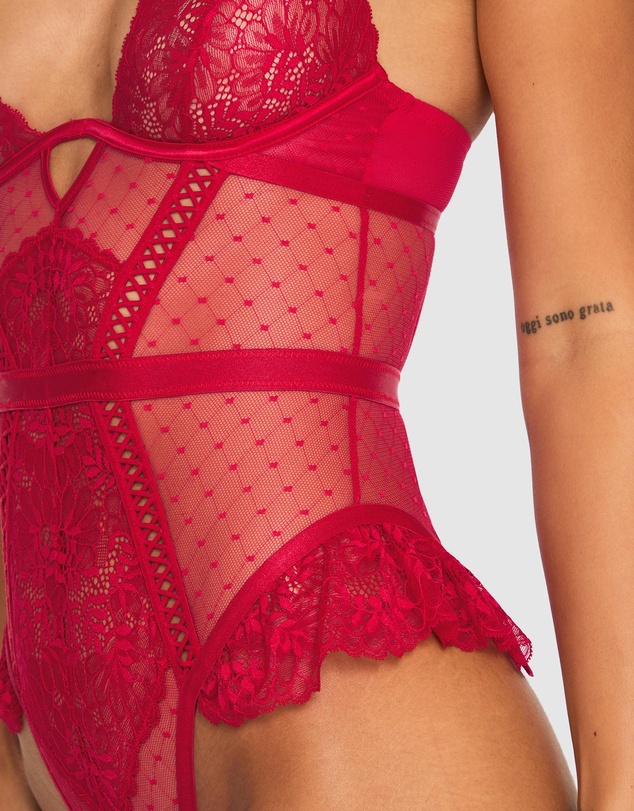 Ann Summers - Entice Me Teddy Foldover