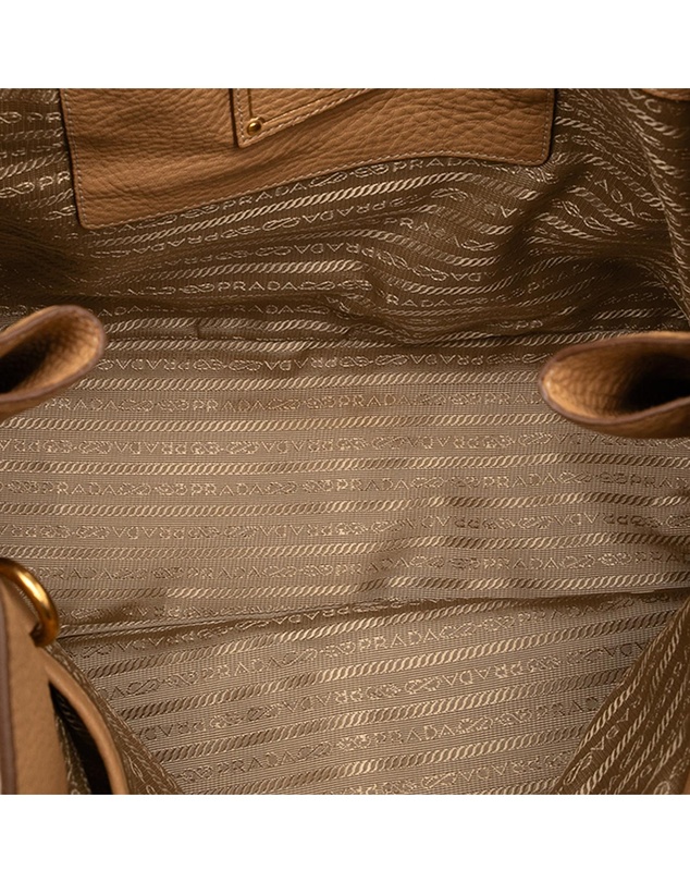 Pre-Loved by Azura Reborn - Pre-Loved Vitello Daino Side Zip Convertible Tote