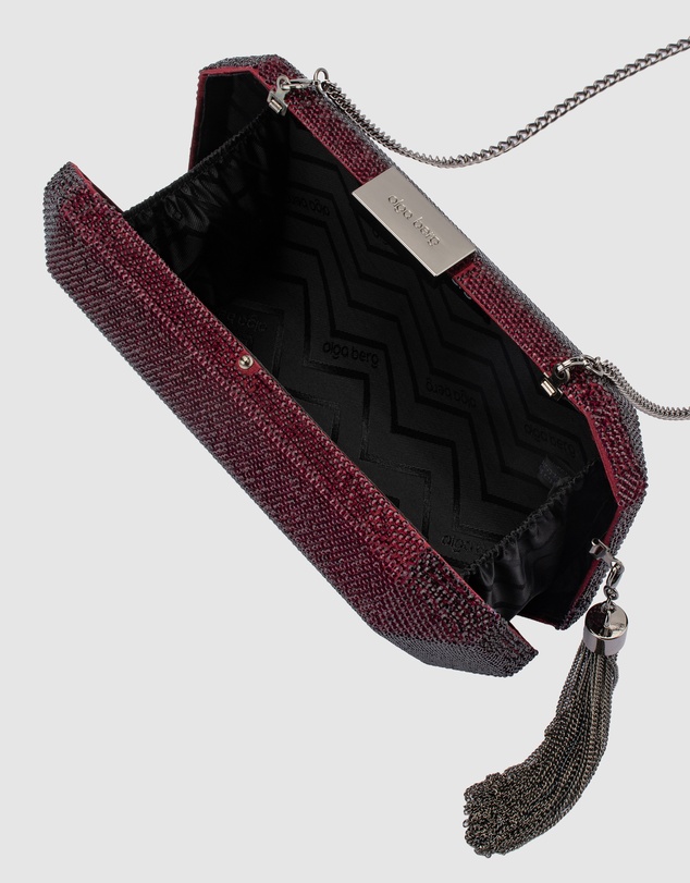 Olga Berg - Gia Crystal Clutch