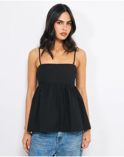 AERE - Sofia Removable Strap Bandeau Top