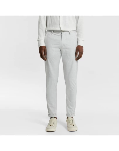 yd. - Terrazzo Check Skinny Chino