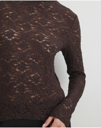 AERE - Brielle Lace Top