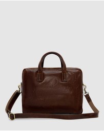 Republic of Florence - The Tokyo Brown Briefcase