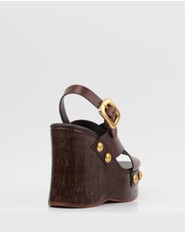 Betts - Sia Crossover Platform Wedges