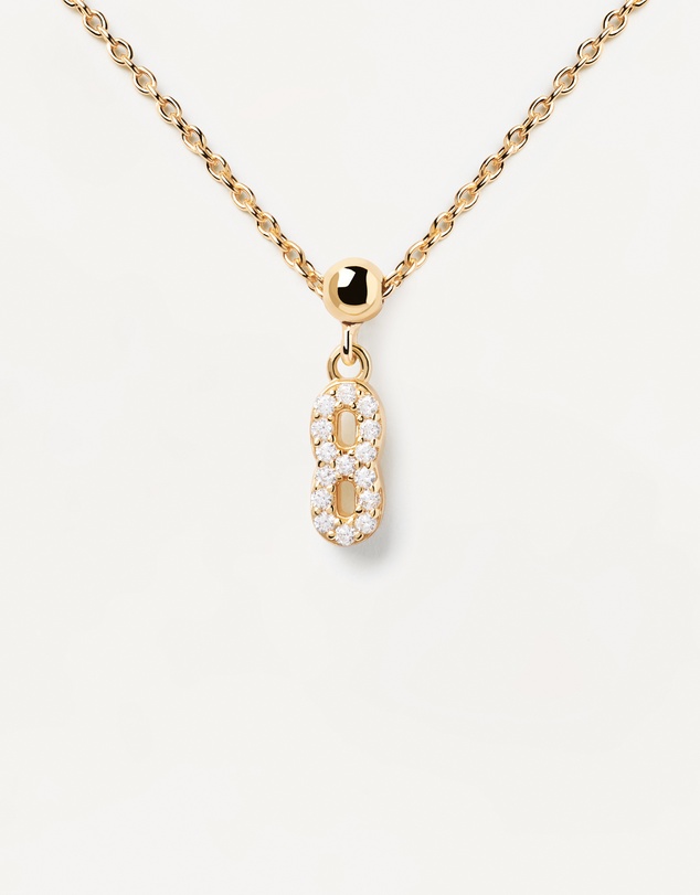 PDPAOLA - Charm Necklace Number 8 Charm
