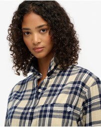 Superdry - Check Flannel Boyfriend Shirt