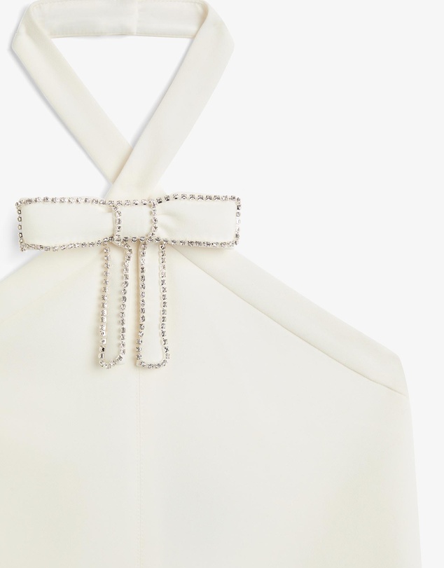 Bardot Junior - Tiffany Diamante Mini Dress - Kids-Teens