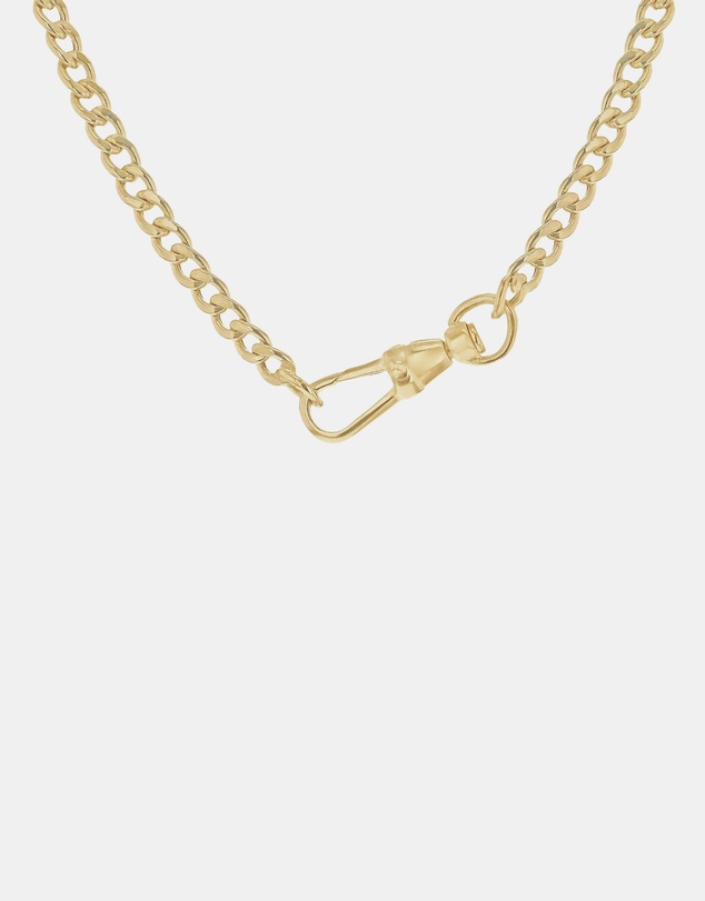 Zoe Olivia - 9K Gold T-Bar Necklace