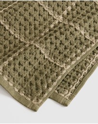 Country Road - Meeka Australian Cotton Check Tea Towel Pack Of 2