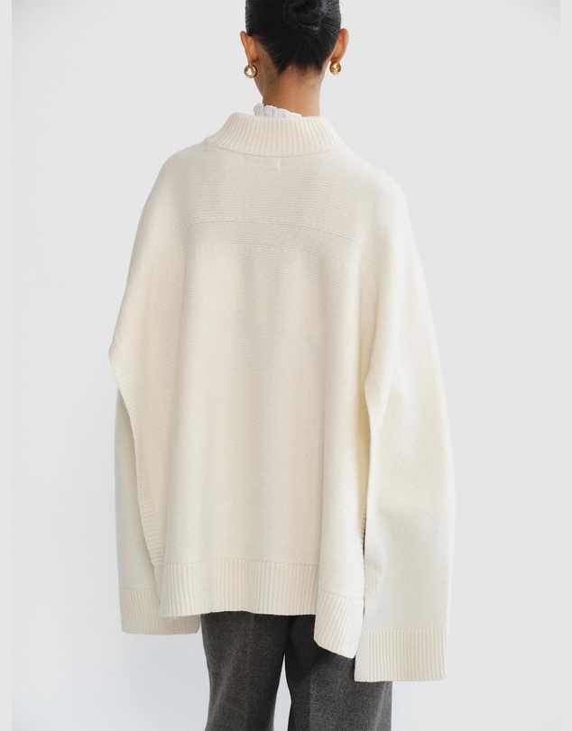 Source Unknown - Noa Wool Cape Sweater