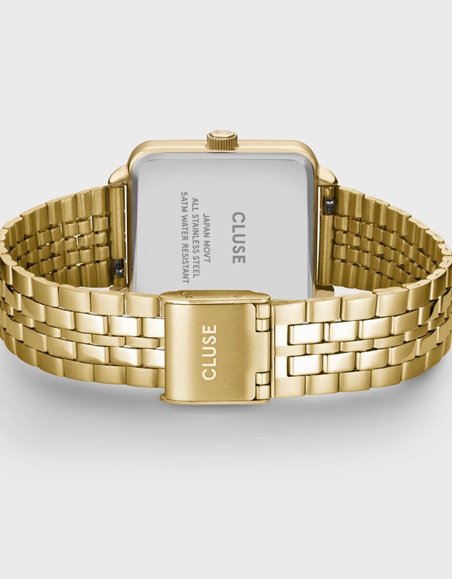Cluse - La Tetragone Multifunction White/Gold Link