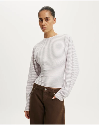 Cotton On - Blair Batwing Long Sleeve