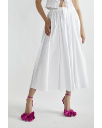 Glamorous - Pleated midi skirt