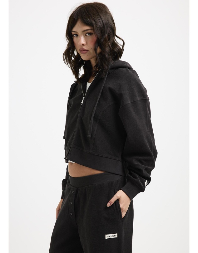 Subtitled - Palisades Terry Zip Thru Hoodie