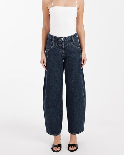 TOPSHOP - Julia Multi Pocket Jeans DB Dnm