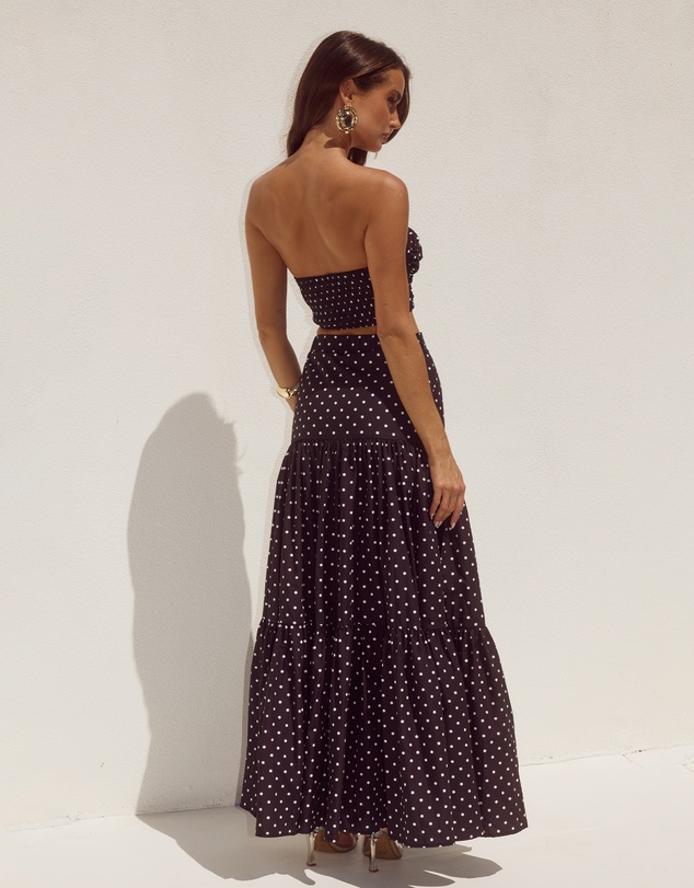 Runaway the Label - Ayla Tiered Maxi Skirt