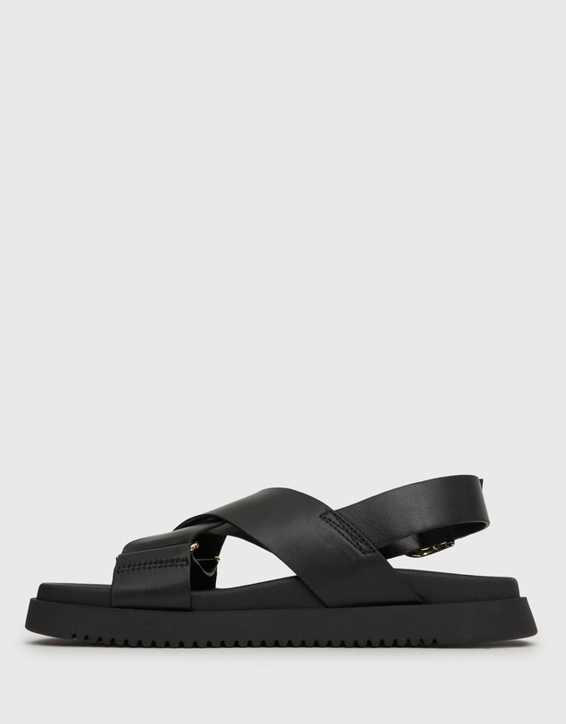 Betts - Myth Crossover Strap Footbed Sandals