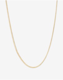 Michael Hill - 45cm (18”) 2mm-2.5mm Width Herringbone Chain in 10kt Yellow Gold