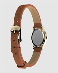 TIMEX - Cavatina 18mm Leather Strap Watch