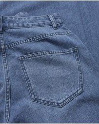Seasalt - Seasalt Cornwall Blue Godrevy Wide Leg Jean